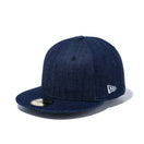 59FIFTY エッセンシャル NEW ERA ロゴ インディゴデニム × スノーホワイト
