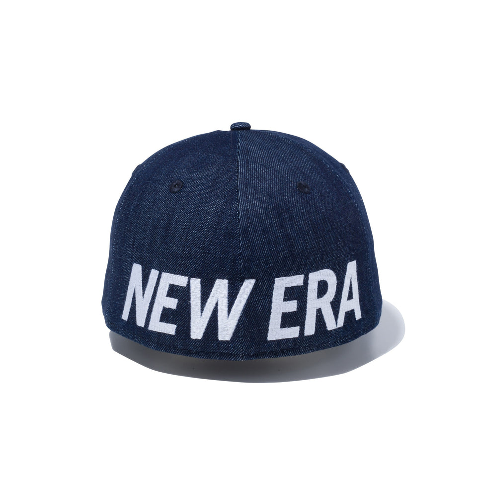 59FIFTY エッセンシャル NEW ERA ロゴ インディゴデニム × スノーホワイト