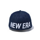 59FIFTY エッセンシャル NEW ERA ロゴ インディゴデニム × スノーホワイト