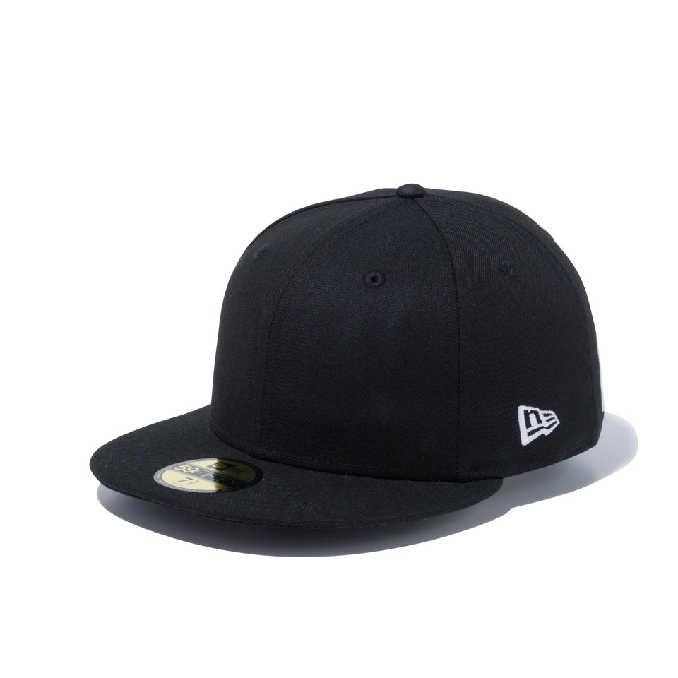 59FIFTY エッセンシャル NEW ERA ロゴ ブラック × スノーホワイト