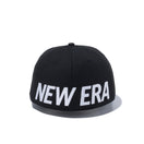 59FIFTY エッセンシャル NEW ERA ロゴ ブラック × スノーホワイト
