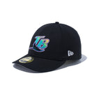 LP 59FIFTY クーパーズタウン タンパベイ・レイズ ブラック × チームカラー