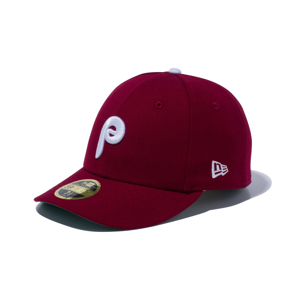 LP 59FIFTY クーパーズタウン フィラデルフィア・フィリーズ カーディナル × チームカラー