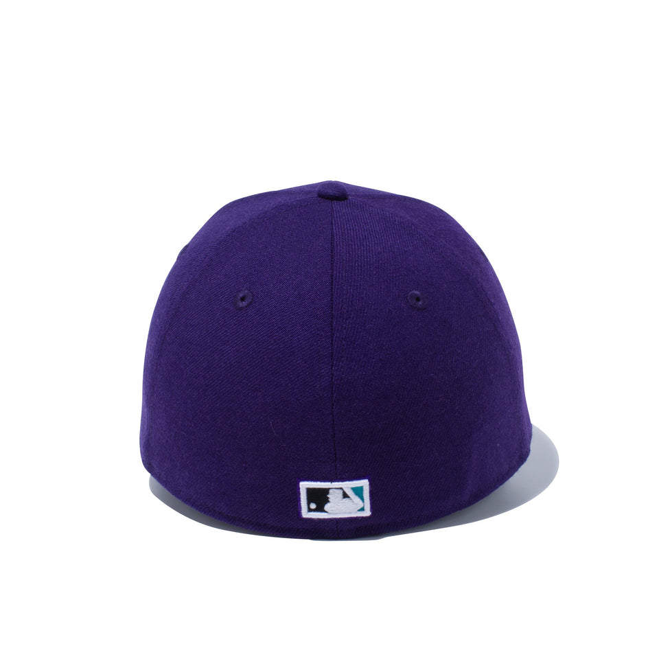 LP 59FIFTY クーパーズタウン アリゾナ・ダイヤモンドバックス パープル × チームカラー