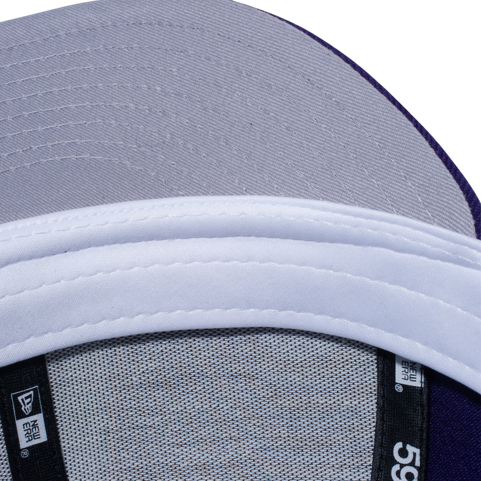 LP 59FIFTY クーパーズタウン アリゾナ・ダイヤモンドバックス パープル × チームカラー