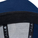 9FIFTY ストレッチスナップ ワシントン・ウィザーズ ネイビー × チームカラー