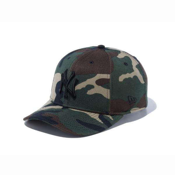 9FIFTY ストレッチスナップ ニューヨーク・ヤンキース ウッドランドカモ × ホワイト
