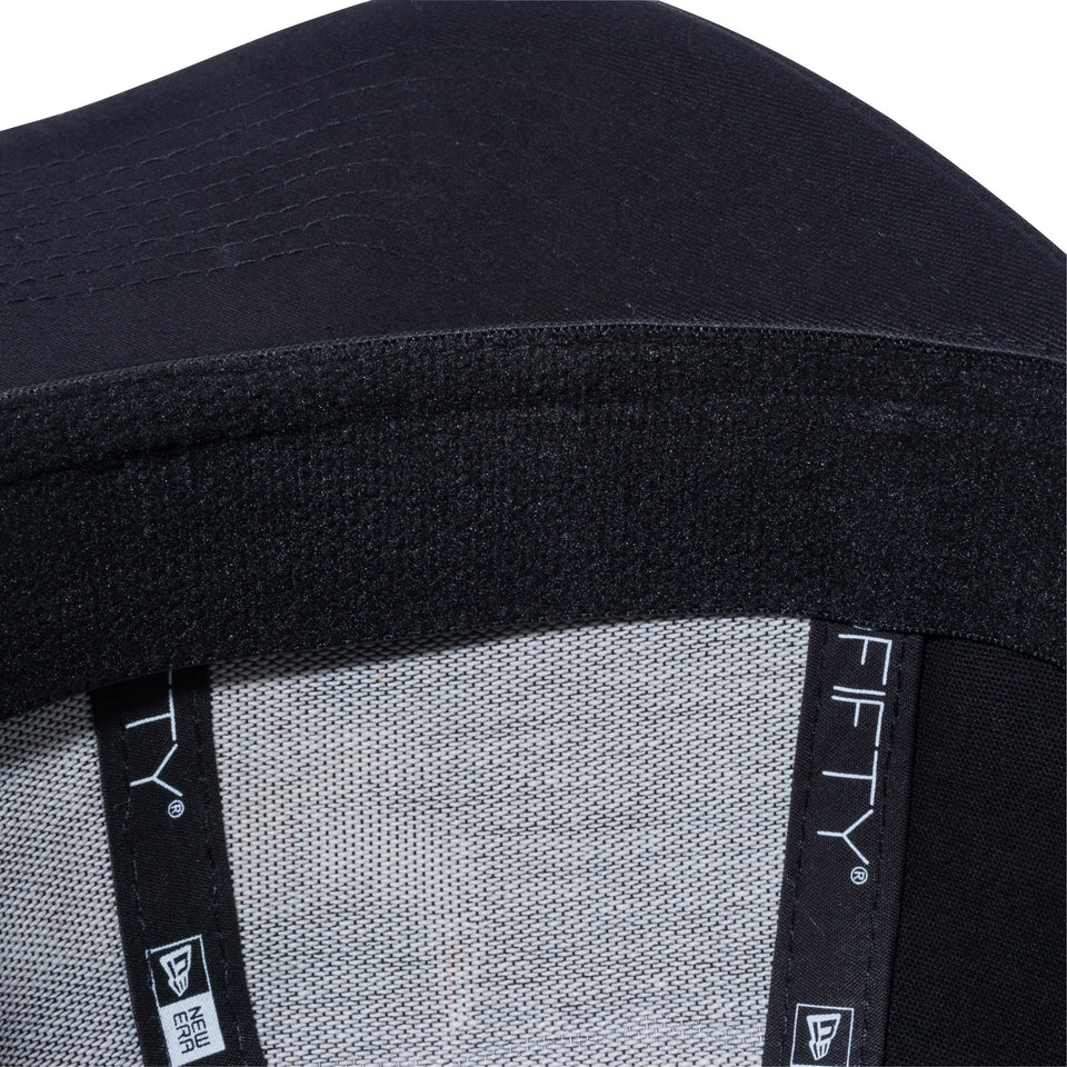 9FIFTY ストレッチスナップ シカゴ・ブルズ ブラック × チームカラー