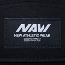 ジェットキャップ ONEHUNDRED ATHLETIC NAW ロゴ ブラック