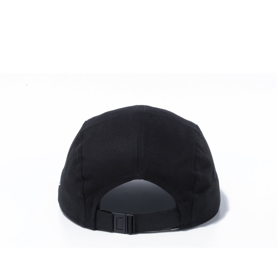 ジェットキャップ ONEHUNDRED ATHLETIC NAW ロゴ ブラック
