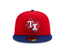 59FIFTY MLBオンフィールド テキサス・レンジャーズ オルタネイト3