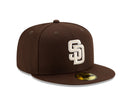 59FIFTY MLB オンフィールド サンディエゴ・パドレス オルタネイト ブラウン