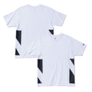 【ストア限定】半袖 コットン Tシャツ サイドロゴ Nトライアングル リラックスフィット ホワイト