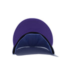 LP 59FIFTY MLB カスタム ニューヨーク・ヤンキース パープル × ピンク バーシティパープルバイザー