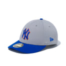 LP 59FIFTY MLB カスタム ニューヨーク・ヤンキース グレー × ロイヤル ブライトロイヤルバイザー