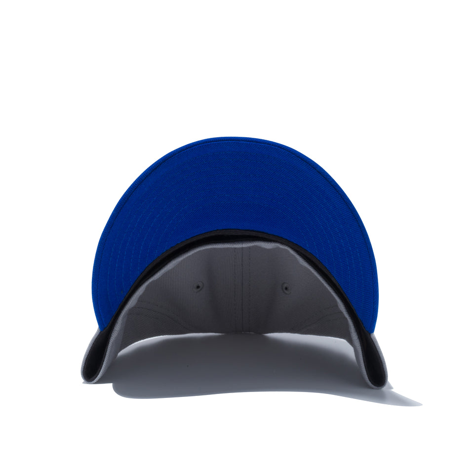 LP 59FIFTY MLB カスタム ニューヨーク・ヤンキース グレー × ロイヤル ブライトロイヤルバイザー
