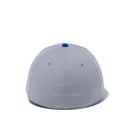 LP 59FIFTY MLB カスタム ロサンゼルス・ドジャース グレー × ロイヤル ブライトロイヤルバイザー