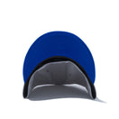 LP 59FIFTY MLB カスタム ロサンゼルス・ドジャース グレー × ロイヤル ブライトロイヤルバイザー