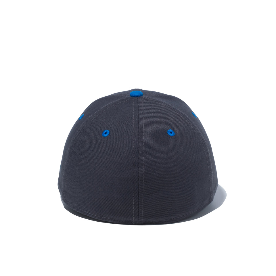 LP 59FIFTY MLB カスタム ロサンゼルス・ドジャース グラファイト × カリフォルニアブルー カーディナルブルーバイザー