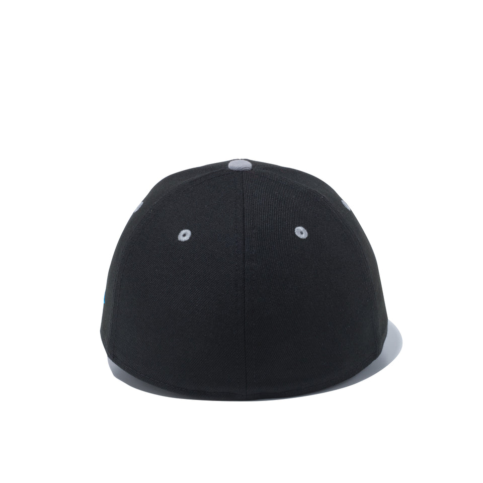 LP 59FIFTY MLB カスタム デトロイト・タイガース ブラック × クラウド グレーバイザー