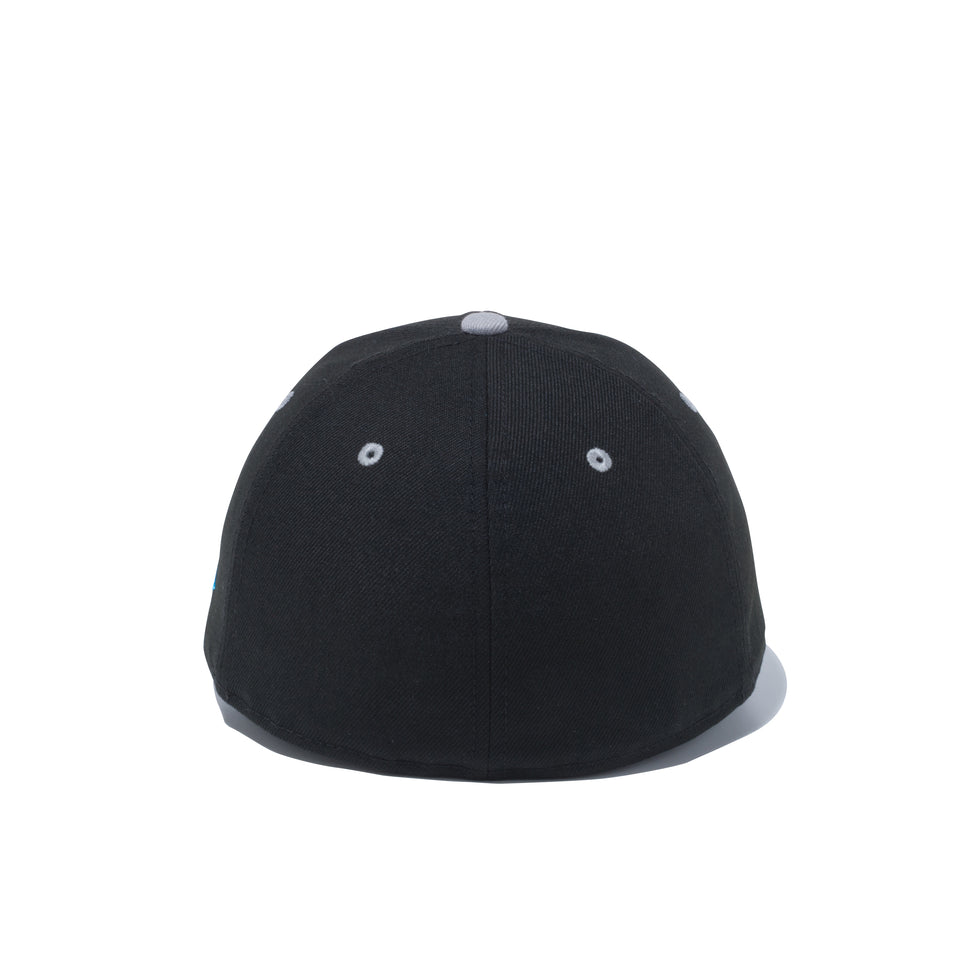 LP 59FIFTY MLB カスタム シカゴ・ホワイトソックス ブラック × クラウド グレーバイザー