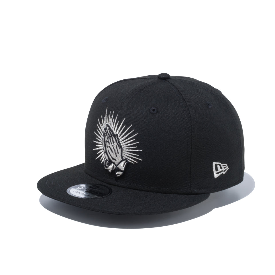 9FIFTY プレイハンド ブラック × メタリックシルバー
