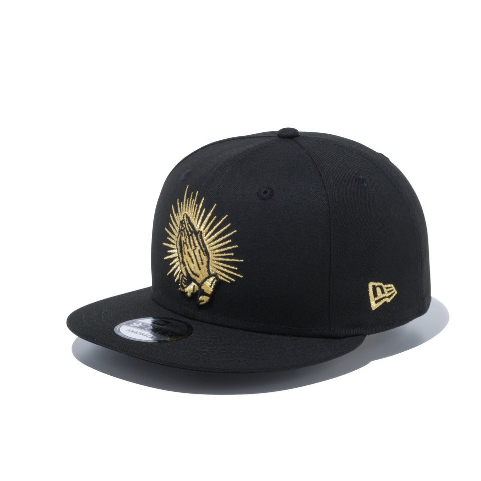 9FIFTY プレイハンド ブラック × メタリックゴールド