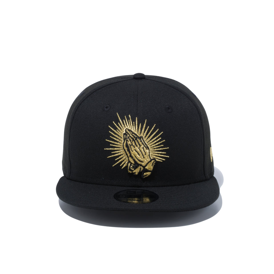 9FIFTY プレイハンド ブラック × メタリックゴールド