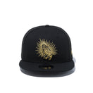 9FIFTY プレイハンド ブラック × メタリックゴールド