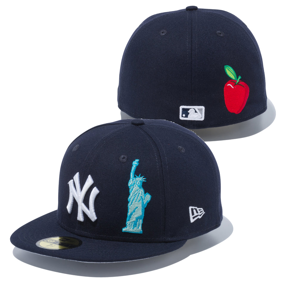 59FIFTY チームディスクライブ ニューヨーク・ヤンキース ネイビー