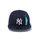 59FIFTY チームディスクライブ ニューヨーク・ヤンキース ネイビー