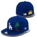 59FIFTY チームディスクライブ ロサンゼルス・ドジャース ダークロイヤル