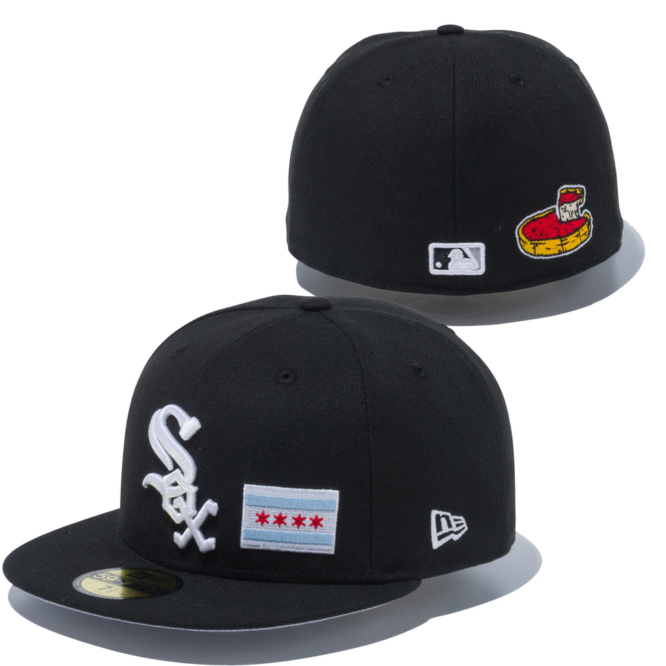 59FIFTY チームディスクライブ シカゴ・ホワイトソックス ブラック