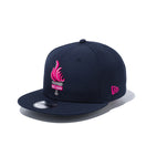 9FIFTY ファイヤー ロゴ ネイビー