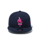 9FIFTY ファイヤー ロゴ ネイビー