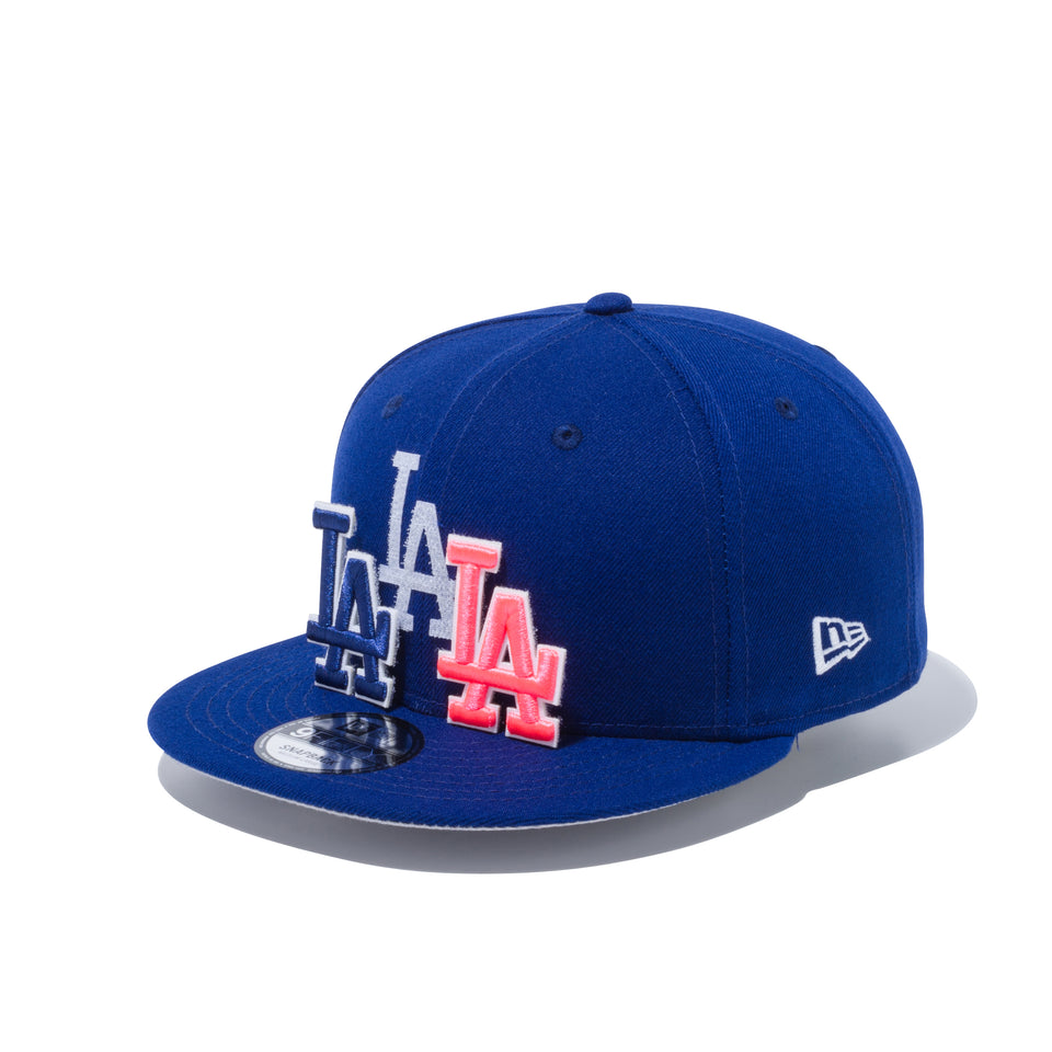 9FIFTY チェンジャブル バッジ ロサンゼルス・ドジャース ダークロイヤル