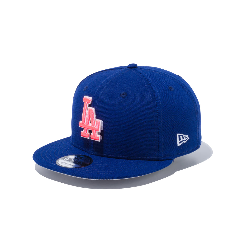 9FIFTY チェンジャブル バッジ ロサンゼルス・ドジャース ダークロイヤル
