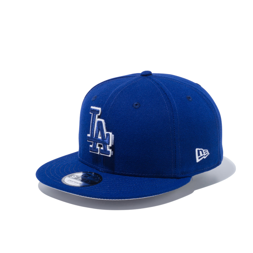 9FIFTY チェンジャブル バッジ ロサンゼルス・ドジャース ダークロイヤル