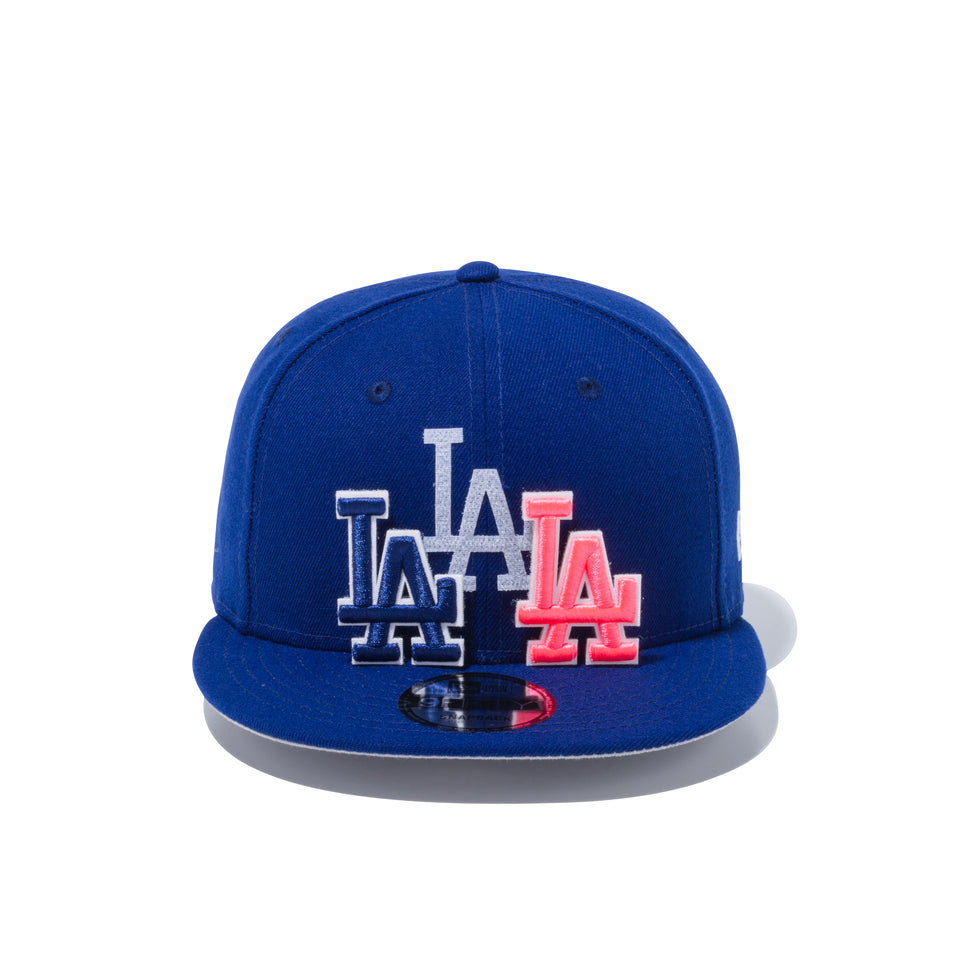 9FIFTY チェンジャブル バッジ ロサンゼルス・ドジャース ダークロイヤル