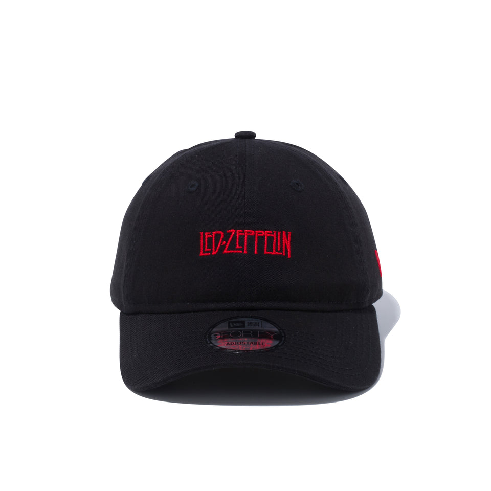 9FORTY LED ZEPPELIN レッド・ツェッペリン ロゴ ブラック