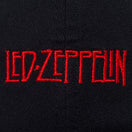 9FORTY LED ZEPPELIN レッド・ツェッペリン ロゴ ブラック