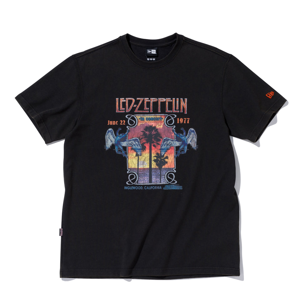 半袖 パフォーマンス Tシャツ LED ZEPPELIN レッド・ツェッペリン 1977 ブラック