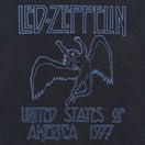 半袖 コットン Tシャツ LED ZEPPELIN レッド・ツェッペリン UNITED STATES OF AMERICA 1977 ブラック