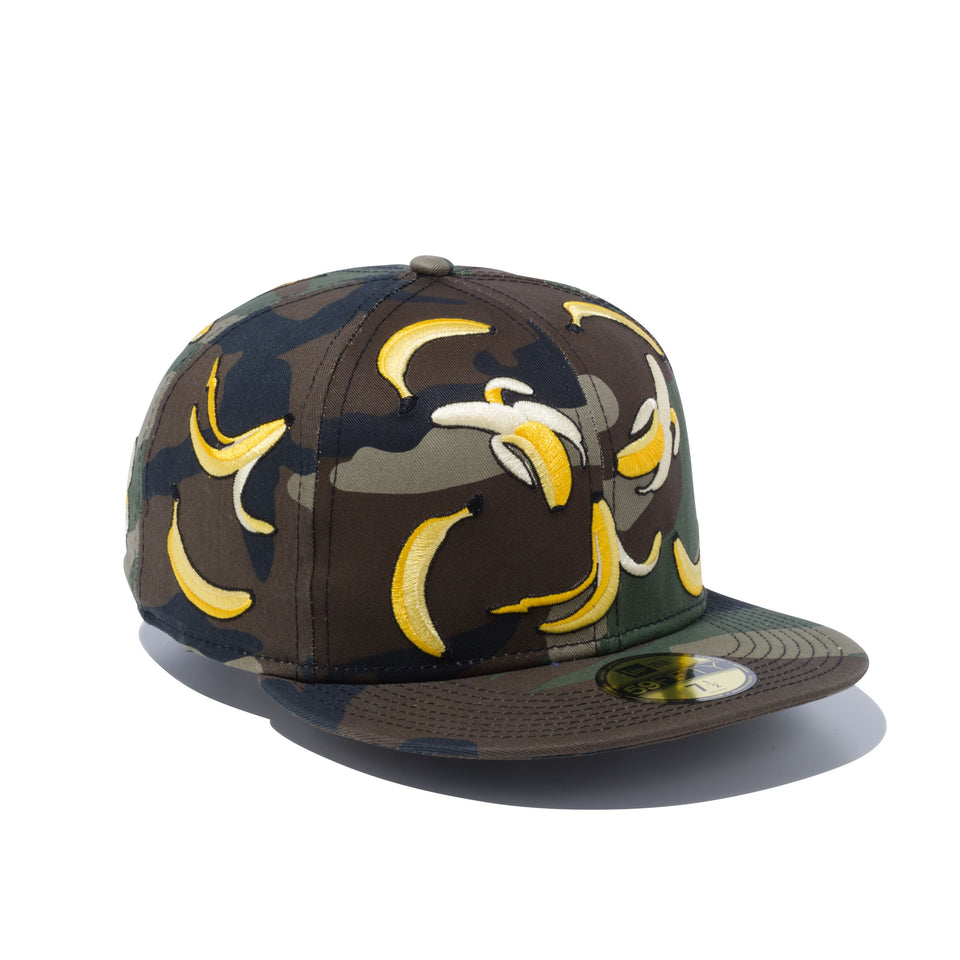 【ストア限定】 59FIFTY バナナ オールオーバー ウットランドカモ 【100th Monthly Limited】