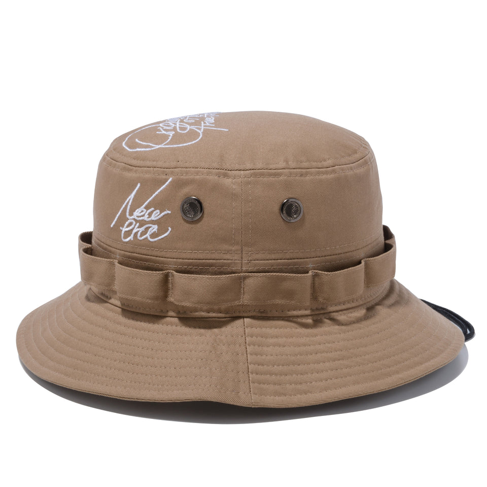 アドベンチャー ビッグロゴ Originators of the True Fitted カーキ