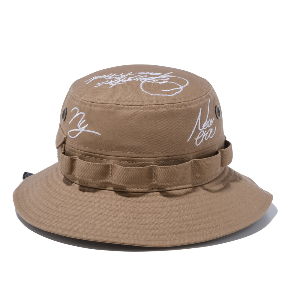 アドベンチャー ビッグロゴ Originators of the True Fitted カーキ