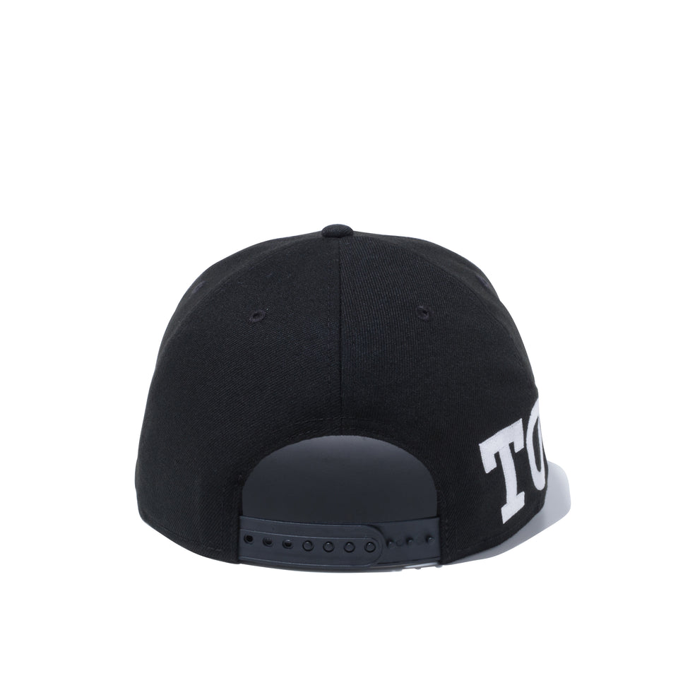 9FIFTY TOKYO ライトサイド ロゴ ブラック × スノーホワイト