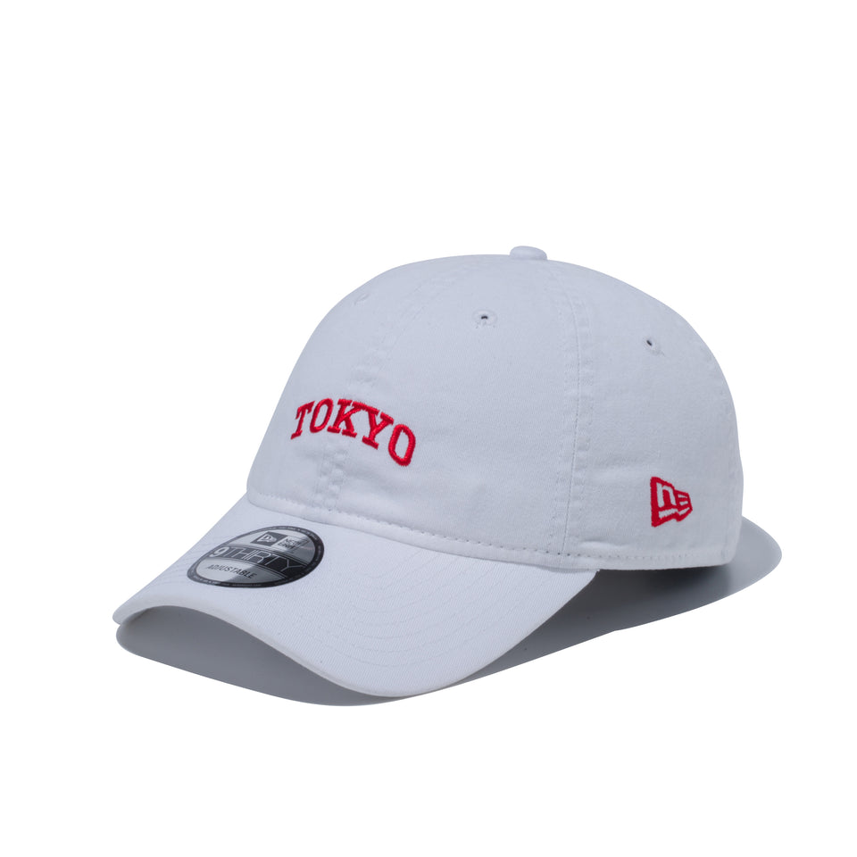 9THIRTY TOKYO アーチロゴ ホワイト × ラディアントレッド