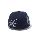 59FIFTY ビッグロゴ Originators of the True Fitted ネイビー × スノーホワイト