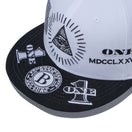 59FIFTY ダラー オールオーバー ホワイト × ブラック